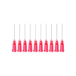 AMAOE Disposable Needles Dispensing Disposal Screw Glue Tips Needle - 1.2 (10 Pcs)