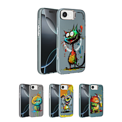 Animal Graffiti Design Wireless Charging Case for iPhone 16e / 17e (Only Ground Shipping)