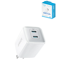 Anker 521 Nano Pro Dual Port USB-C Wall Adapter (40W) (WHITE) (Only Ground Shipping)
