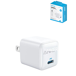 Anker Powerport III Nano USB-C Wall Adapter (20W) (WHITE) (Only Ground Shipping)