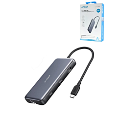 Anker 555 USB-C Powerexpand Data Hub (8-In-1) (GRAY) (Only Ground Shipping)