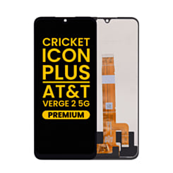 LCD Assembly without Frame for Cricket lcon Plus (2026) (SN333C) / AT&T Verge 2 5G (Premium)