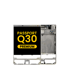 LCD Assembly with Frame for BlackBerry Passport Q30 (2nd Gen) (BLACK) (Premium)