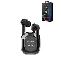 Mini Clear Sport Earbuds - BLACK (Only Ground Shipping)