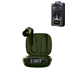 Control True Wireless Earbuds - GREEN (Only Ground Shipping)