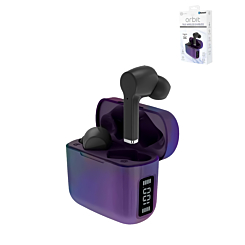 Bytech Bluetooth Plated Earbuds - BLACK (Only Ground Shipping)