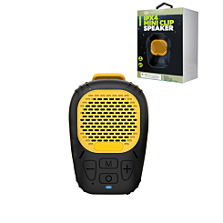 Bytech Wireless IPX4 Mini Clip Speaker (BLACK) (Only Ground Shipping)