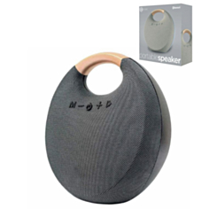 Bytech Bluetooth Portable Fabric Speaker with FM Radio (BLACK) (5W) (Only Ground Shipping)