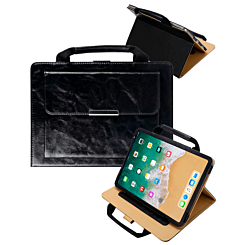 Smart Work Bag Style Case - BLACK for iPad Mini 1 / 2 / 3 / 4 / 5 (Only Ground Shipping)