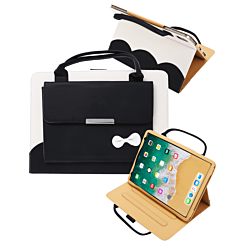 Smart Work Bag Style Case - RIBBON BLACK for iPad Mini 1 / 2 / 3 / 4 / 5 (Only Ground Shipping)