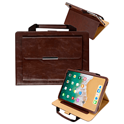 Smart Work Bag Style Case - BROWN for iPad Mini 1 / 2 / 3 / 4 / 5 (Only Ground Shipping)