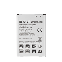 Replacement Battery for LG G4 / G Stylo (BL-51YF) (Only Ground Shipping)
