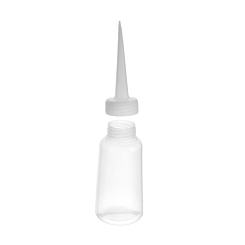 Straight Plastic Squeeze Diffuser Wash Clean Bottle (100ml)