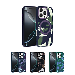 Flower Design Wireless Charging Case for iPhone 16 Pro Max (Only Ground Shipping)