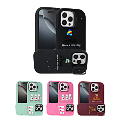 Cute 3D Doll Shockproof Rubber Case for iPhone 14 Pro Max (Only Ground Shipping)