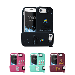 Cute 3D Doll Shockproof Rubber Case for iPhone 7 / 8 (Only Ground Shipping)