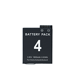Replacement Battery for DJI Osmo Action 3 / 4 / 5 Pro Action Camera (Only Ground Shipping)