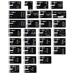 Buy the DLZ S800 or S800 Ultra tester flex cable set for iPhone 6 to 15 Pro Max, comes with 29 pieces.