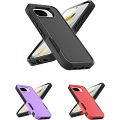 Dual Layers Shockproof Strong Case w/Ring for Google Pixel 10A (Only Ground Shipping)