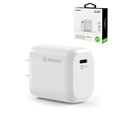 Esoulk USB C Wall Adapter (20W) (WHITE) (Only Ground Shipping)