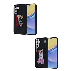 Embroidered 3D Cute Case for Galaxy S25 Plus (Only Ground Shipping)