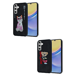 Embroidered 3D Cute Case for Galaxy S24 / S25 (Only Ground Shipping)