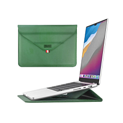 EVO Laptop & iPad 15" Sleeve Pouch Bag - GREEN (Only Ground Shipping)