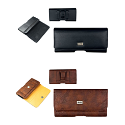 EVO 6" Horizontal Leather Pouch