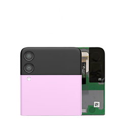 Outer OLED Assembly without Frame for Galaxy Z Flip 3 F711 (LAVENDER) (Service Pack)