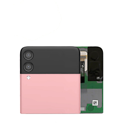 Outer OLED Assembly without Frame for Galaxy Z Flip 3 F711 (PINK) (Service Pack)