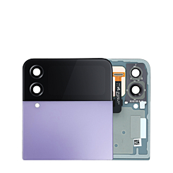 Outer OLED Assembly without Frame for Galaxy Z Flip 4 F721 (LAVENDER) (Service Pack)
