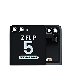 Outer OLED Assembly without Frame for Galaxy Z Flip 5 F731 (Service Pack)