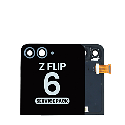 Outer OLED Assembly without Frame for Galaxy Z Flip 6 F741 (BLUE) (Service Pack)