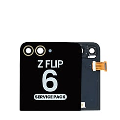 Outer OLED Assembly without Frame for Galaxy Z Flip 6 F741 (YELLOW) (Service Pack)