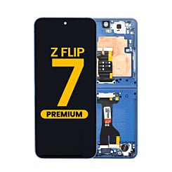 OLED Assembly with Frame for Galaxy Z Flip 7 F766 (BLUE SHADOW) (US & International) (Premium)