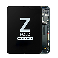 Inner OLED Assembly With Frame For Galaxy Z Fold 4G (COSMOS BLACK) (Service Pack)