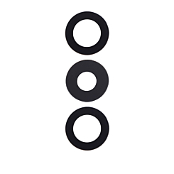 Back Camera Lens with Bezel Ring for Galaxy Z Fold 3 5G F926 (PHANTOM BLACK)