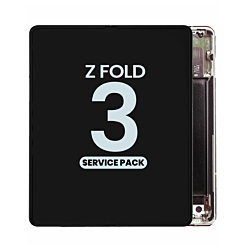 Inner OLED Assembly with Frame for Galaxy Z Fold 3 F926 (PHANTOM BLACK) (Service Pack)