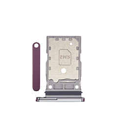 Dual Sim Card Tray for Galaxy Z Fold 4 F936 (BURGUNDY)