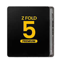OLED Assembly with Frame for Galaxy Z Fold 5 5G (US & International) (Premium) (PHANTOM BLACK)