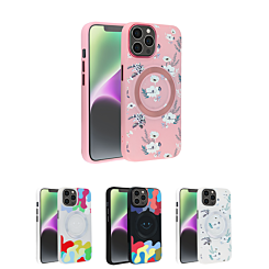 Flower Design Wireless Charging Case for iPhone 12 / 12 Pro (Only Ground Shipping)