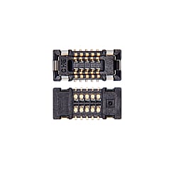 Buy the Fingerprint FPC Connector pack of 10 for the Galaxy A13 5G model A136U 2021, located on the motherboard, female type with 10 pins.
