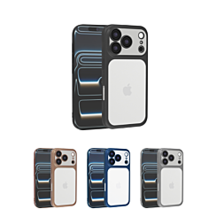 Frosted Transparent Matte Case with Lens Protection for iPhone 17 Pro (Only Ground Shipping)