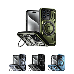Full-Body Rugged Shockproof Case with Built-in Ring Holder for iPhone 13 Pro Max (Only Ground Shipping)