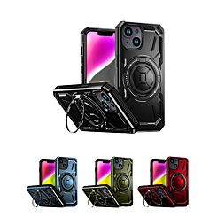Full-Body Rugged Shockproof Case with Built-in Ring Holder for iPhone 15 (Only Ground Shipping)