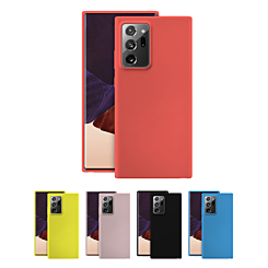 Galaxy Note 20 Soft Solid Silicone Case (Full Buttom Cover)