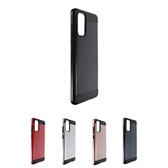 Galaxy S20 Plus Hybrid Metal Brushed Case