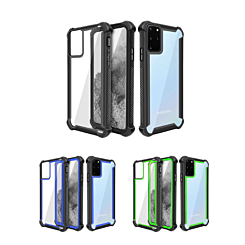 Galaxy S20 Ultra 3in1 Hybrid Clear Soft TPU Hard PC Back Cover Case
