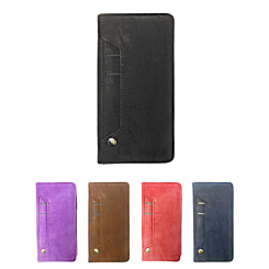 Galaxy S20 Ultra Genuine Leather Magnetic Wallet Case with Credit Card Slot