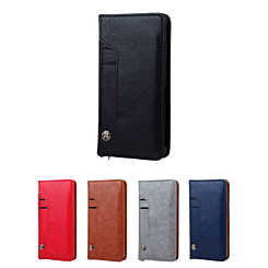 Galaxy S20 Ultra Luxury Leather Wallet Case with Credit Card Slot